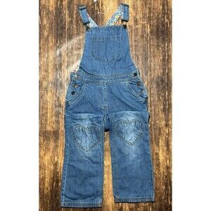 Boden denim overalls girl size 8-9Y